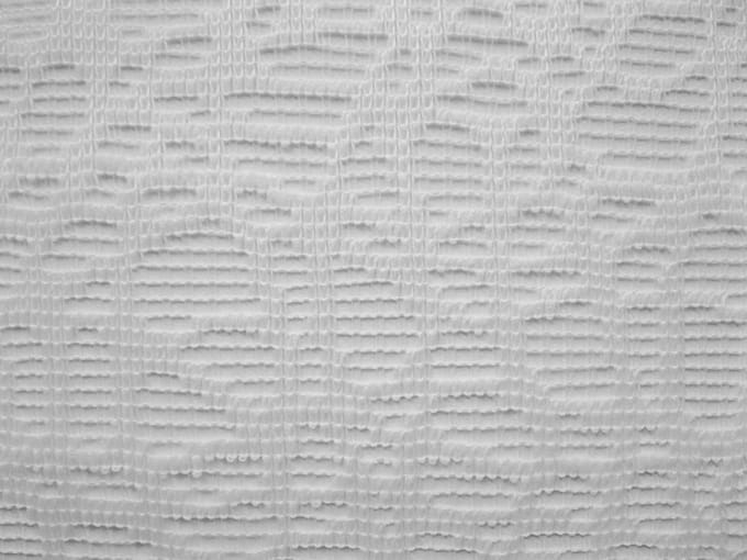 Elbersdrucke Gordijn met lussen Membran 255x140 cm wit transparant
