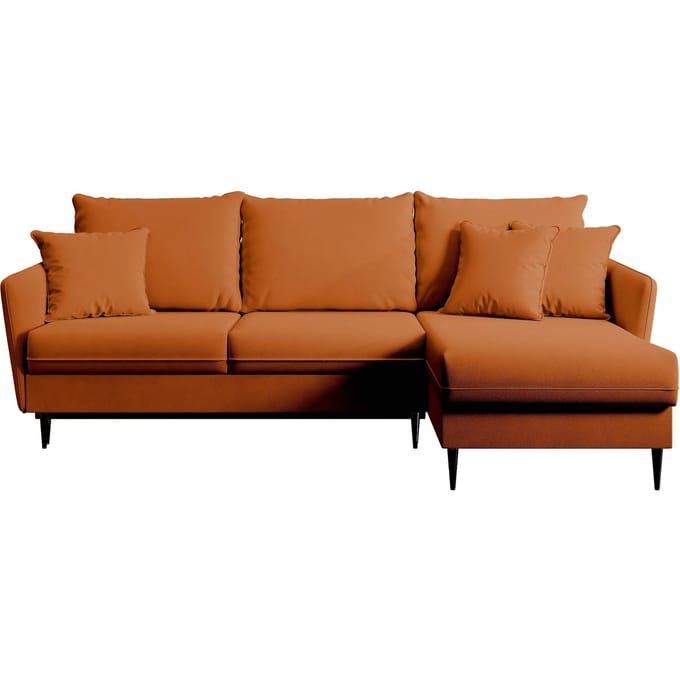 Hoekbank Solara rechts velvet | Selsey Design