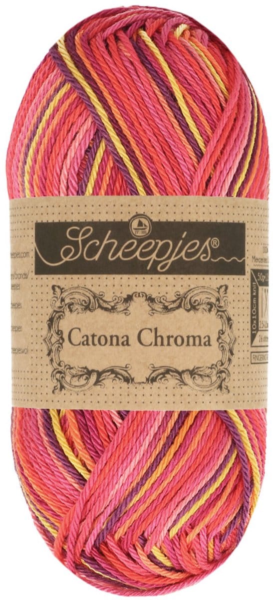 Scheepjes Catona Chroma 50gr - 016 Sunrise