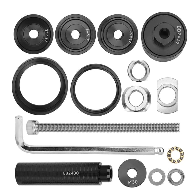 ZTTO Outils de Montage et Démontage de Boîtier de Pédalier à Presser pour Vélo Force Statique BB863092PF30 black