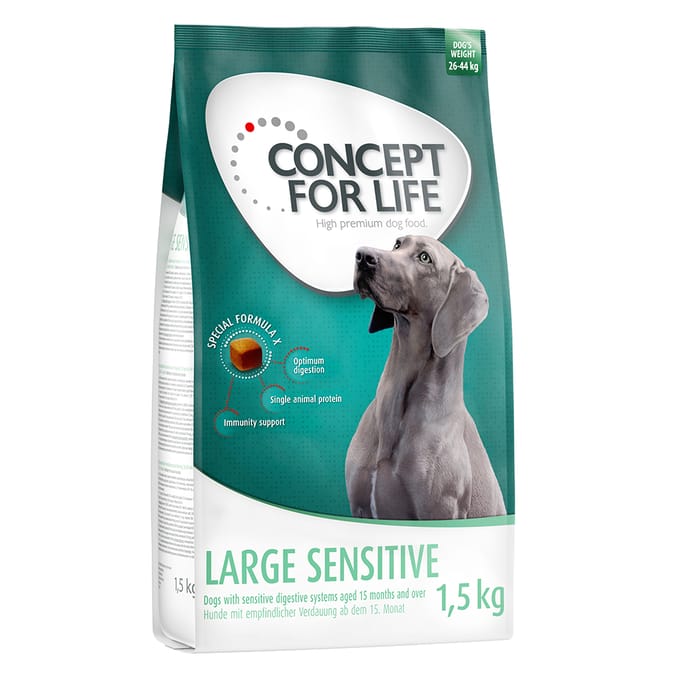 2x1,5kg Large Sensitive Concept for Life Hondenvoer