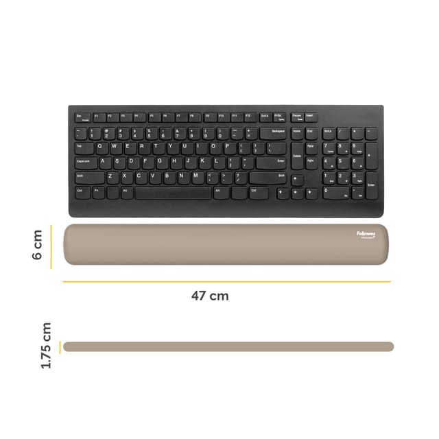 Fellowes Breyta polssteun Silicone Zand