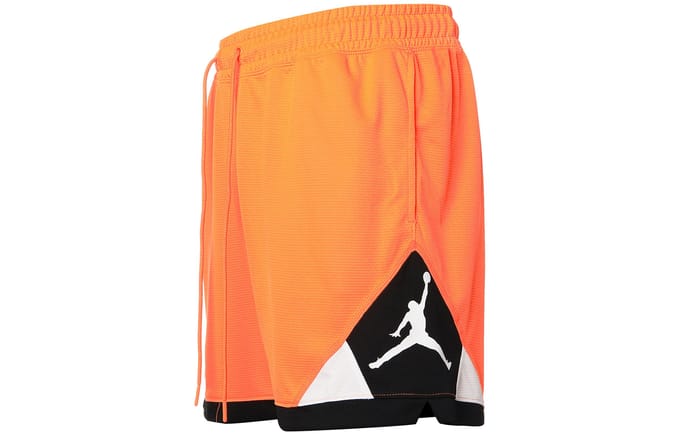Jordan Dri-FIT Basketbal Sport Training Patchwork Shorts Oranje 3XL orange