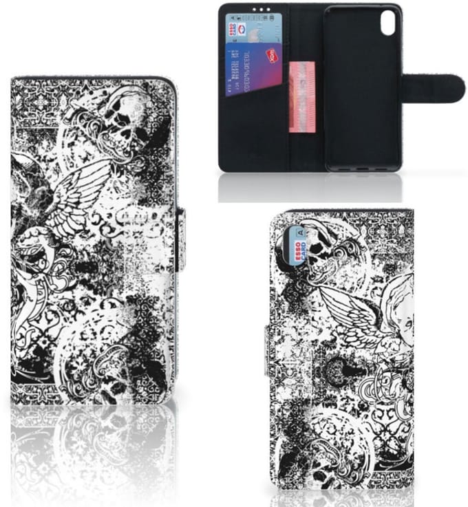 Telefoonhoesje met Naam Xiaomi Redmi 7A Skulls Angel