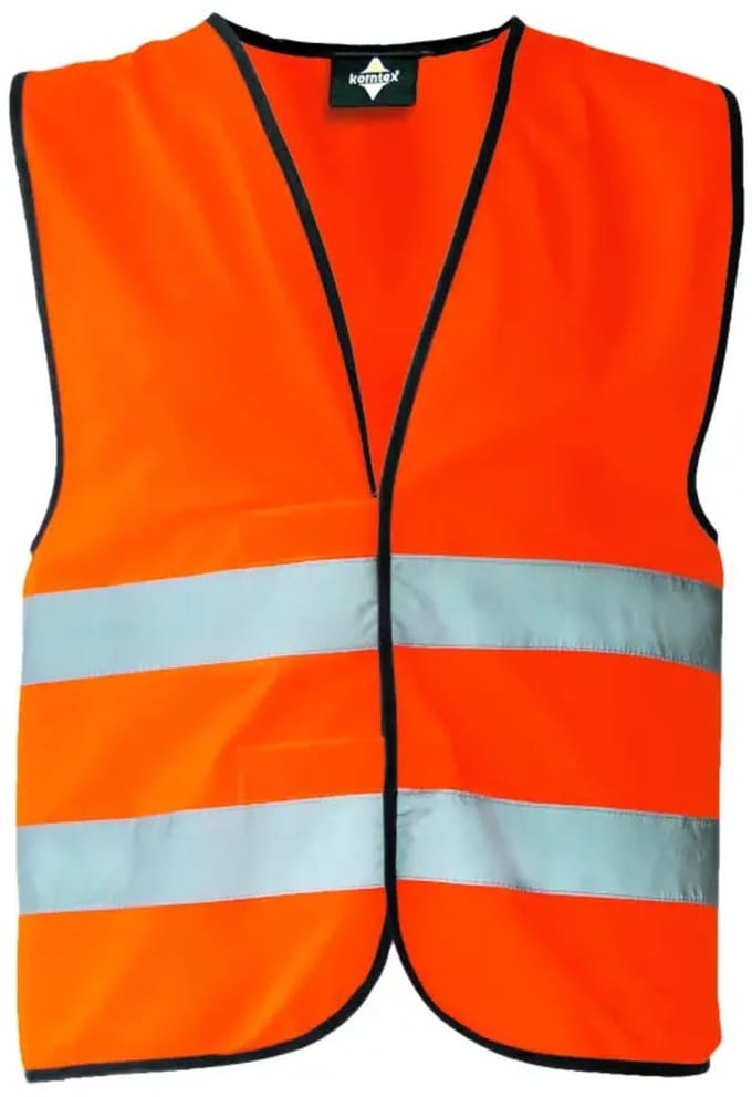 Korntex Hi-Vis Safety Vest Wolfsburg KX500 - Signal Orange - 6XL
