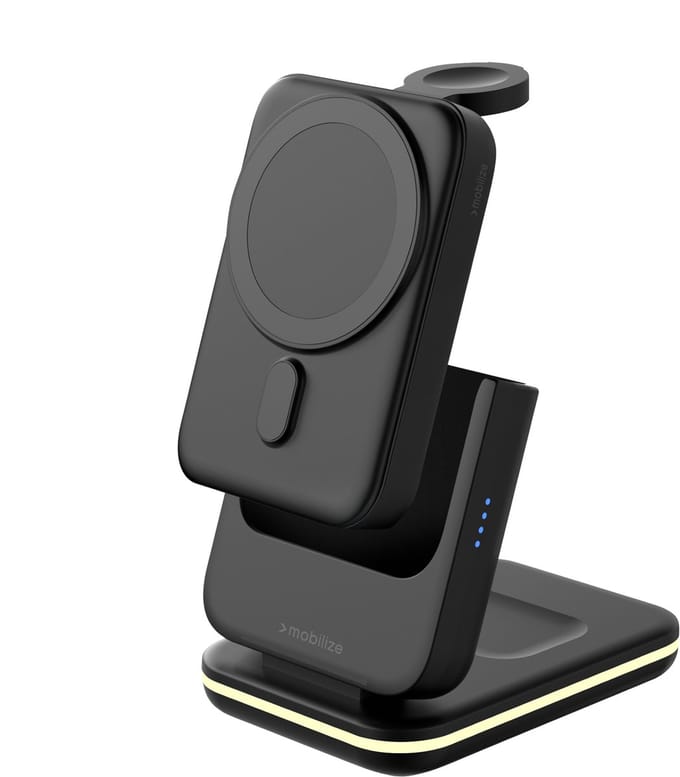 Mobilize Laadstation Qi Wireless 15W - Zwart