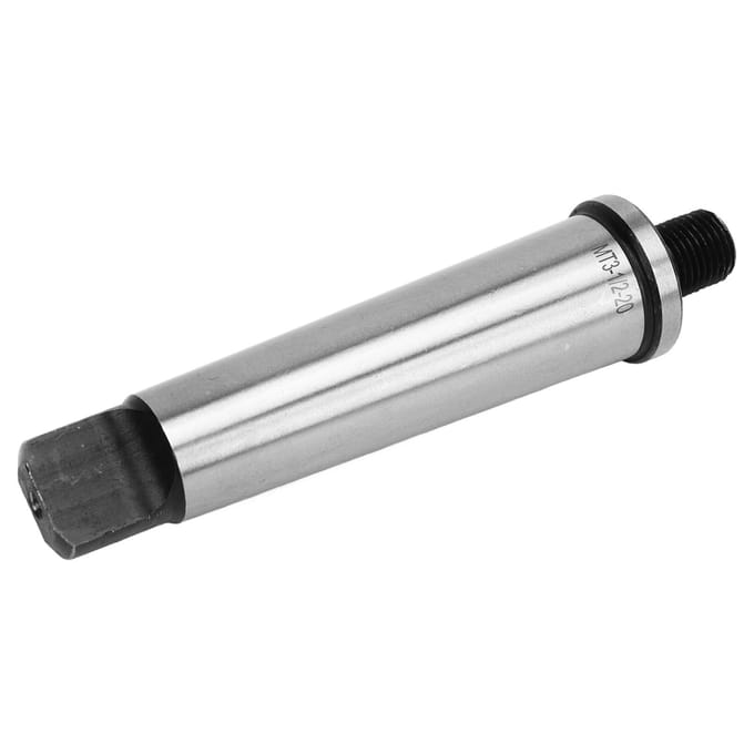Boorkopdoorn 3MT Schacht naar 12in?20 Draads Hardgemaakte Morse Taper MT3 Adapter