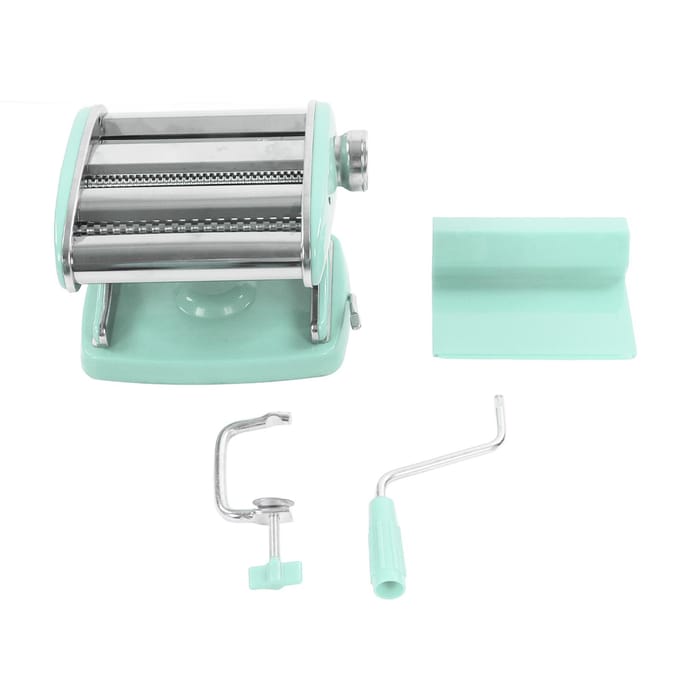 Machine à Pâtes Type Ventouse Ménager Acier Inoxydable Petit Multifonction Presse à Nouilles Manuelle vert