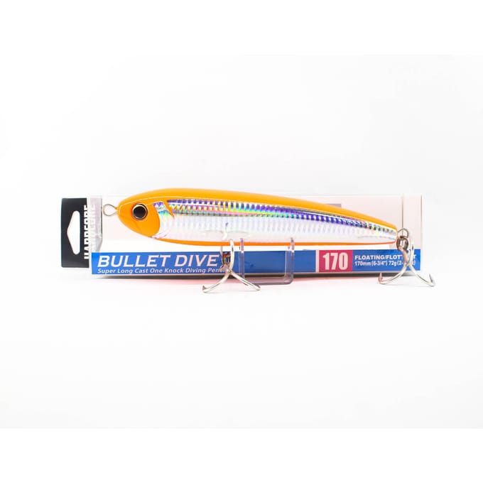 Yo Zuri Duel Hardcore Bullet Dive 170 mm drijvend kunstaas F1223-HSO (9036) white