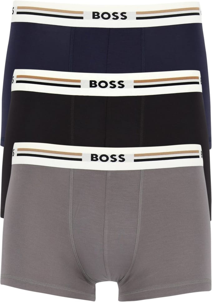 HUGO BOSS Revive trunks (3-pack) - heren boxers kort - multicolor
