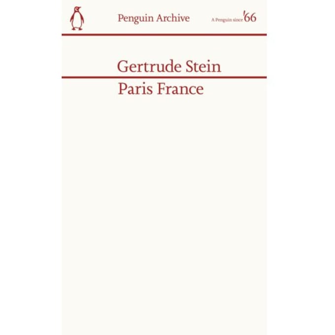 Paris France - Penguin Archive - Gertrude Stein