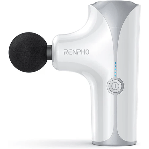 RENPHO RP-GM173 Mini-massagepistool, diepteweefsel, draagbaar, elektrisch, percussie, wit