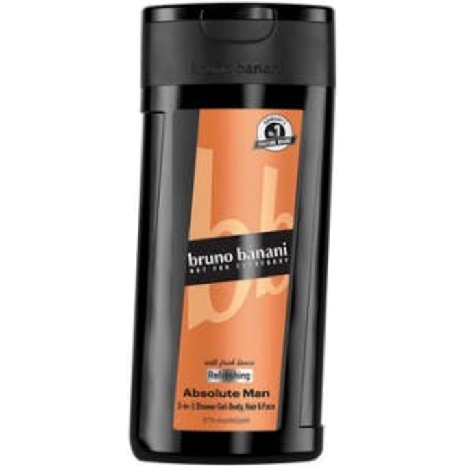 Bruno Banani Absolute Man Douchegel Schoonmaken Heren 250 ml