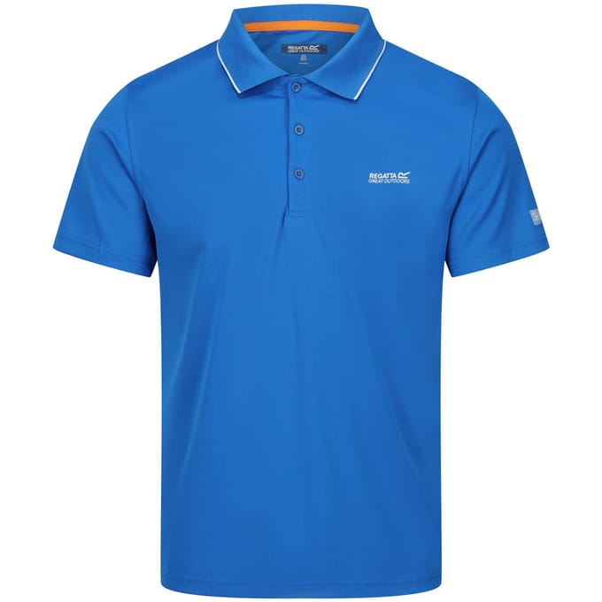 Regatta Heren Maverick V Actief Poloshirt (Oxford Blauw)