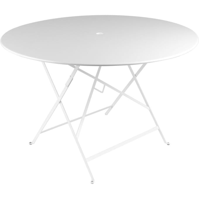 Fermob BISTRO klaptafel rond - 01 katoenwit - Ø 117 cm