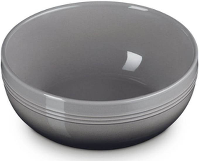 Le Creuset 4 Ontbijtkommen Coupe Flint 16cm