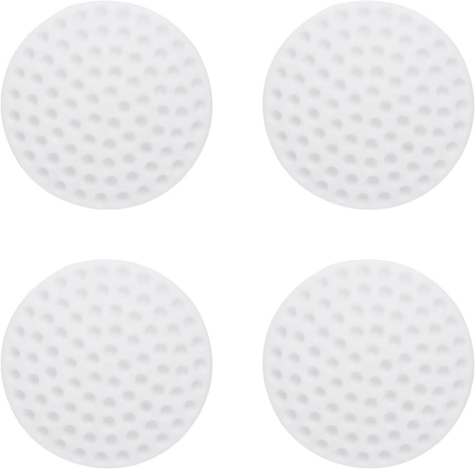 4x Witte Zelfklevende Deurbuffers voor Muren - Stevige Deurstopper Bescherming