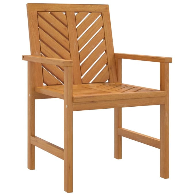 vidaXL - Tuinstoelen - 4 - st - massief - acaciahout