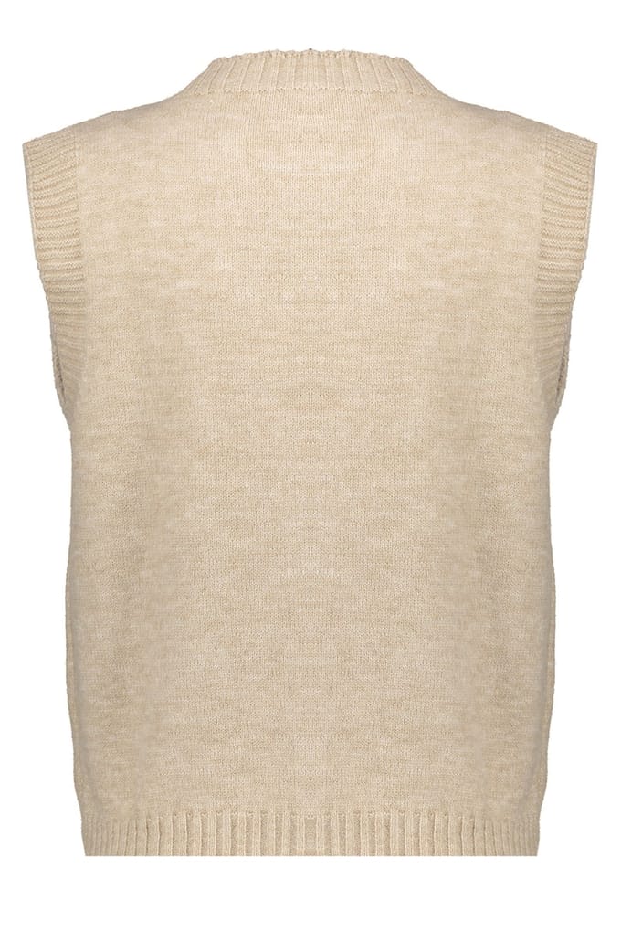 Geisha Gilet With Pockets Sand Größe: L | Gilets Outlet | Damen | Braun