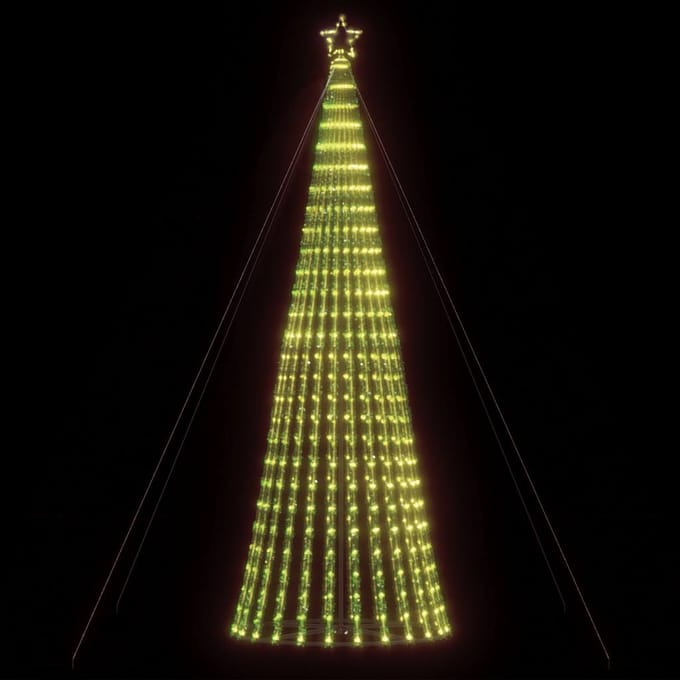 vidaXL - LED-kerstboom - 1028 - LEDs - warm - wit - 403 - cm