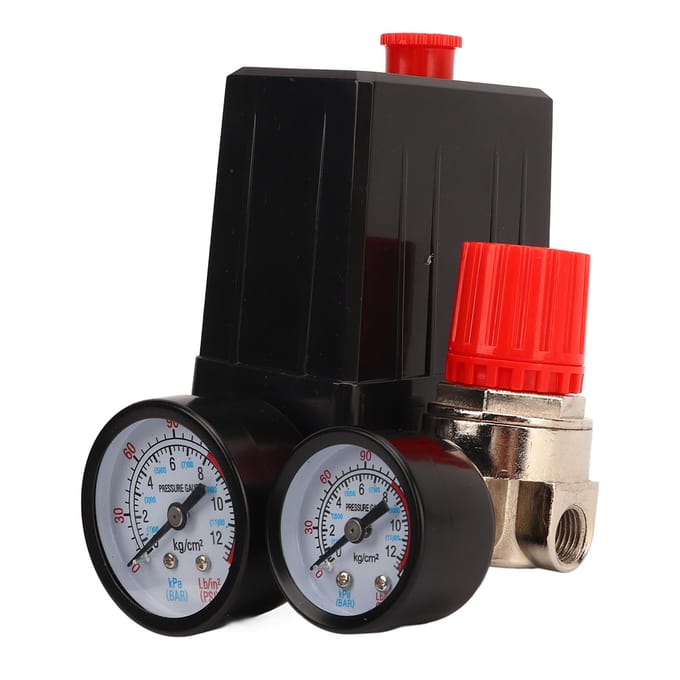 Luchtcompressor Drukschakelaar 0 180PSI Unie Kogelkraan Kit Vervangingsonderdelen Accessoires