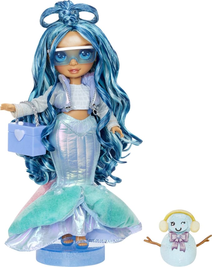 Little Tikes Rainbow High Winter Wonderland Doll - Skyler Blue