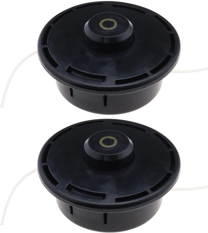 Allecto - Grasmaaier Hoofd Vervanging - Trimmer Hoofd - 2 Stuks
