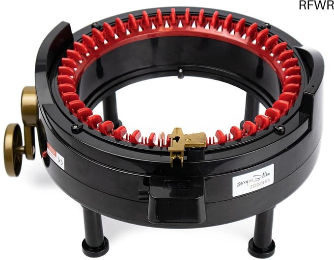 Breimachine - Kleding machine - Handwerk projecten - 46 naalden - 35 cm diameter - Groen