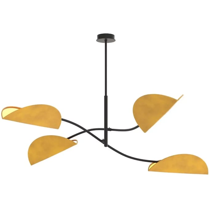 Plafondlamp met 4 lampen Emibig Lighting Lotus