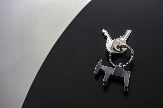 Magis - Ettore Sleutelhanger - zwart