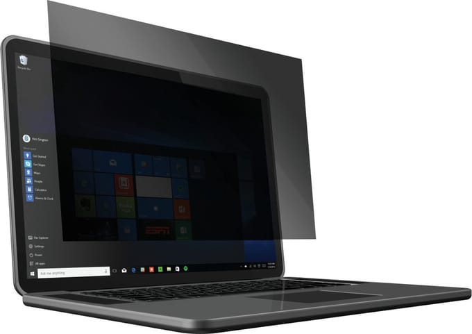 Kensington Privacy Filter voor 13.3 inch Laptops - 16:10 Beeldverhouding | 2-Way Removable Privacy Screen Beveiliging voor Computing Accessoires