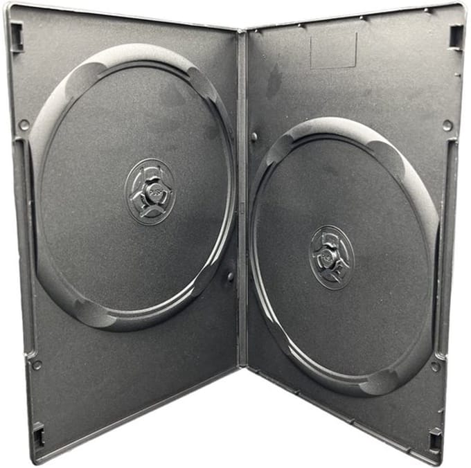 Allecto - Dvd Cd Blu Ray Cases - Compacte opslag voor 7mm discs