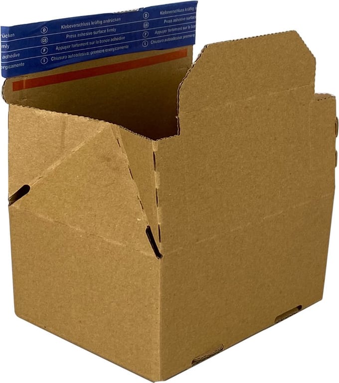 Autolockdoos enkelegolf 400 x 260 x 260 mm | 10 stuks