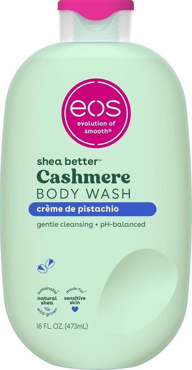 EOS, Bain Moussant Cashmere Shea Better™, Crème de Pistache, 473ml (16 fl oz)