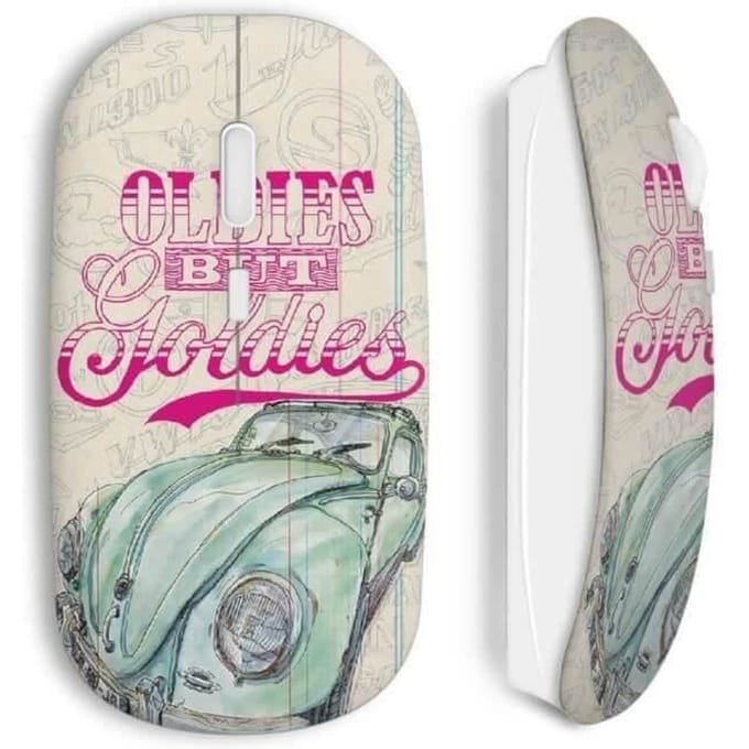 Souris Sans Fil 3d 2 cv vintage