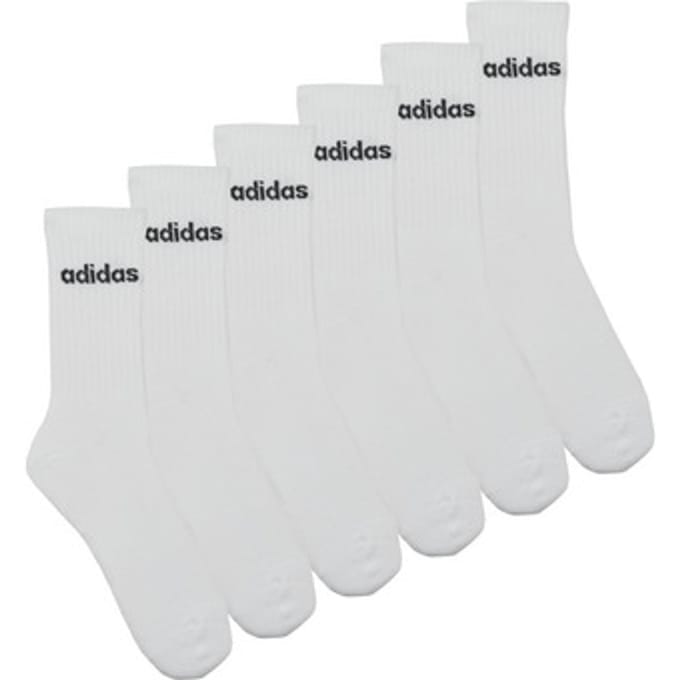 adidas  Sokken Linear Crew Socks Cushioned Socks 6 Pair Pack
