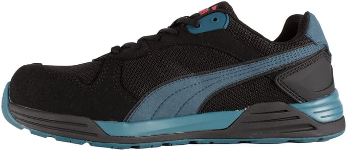 Puma Frontside Zwart/Blue Laag S1P 644660 - Zwart/Blauw - 42