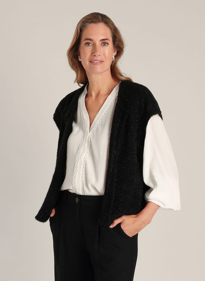 YEST Delfina Cover ups - Black - maat 36
