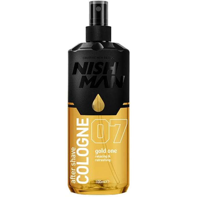 Nishman Gold One Aftershave Cologne 100 ml - Verfrissende Barber Cologne