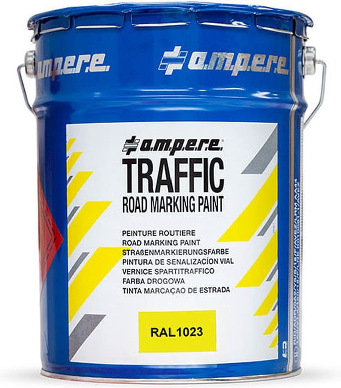 Ampere Traffic Road Marking Paint | 25 kg | Geel