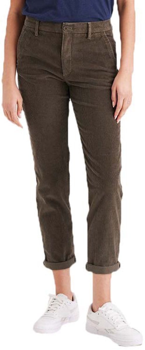 Dockers Weekend Slim Ankle Chino Broek Bruin 25 / Long Vrouw