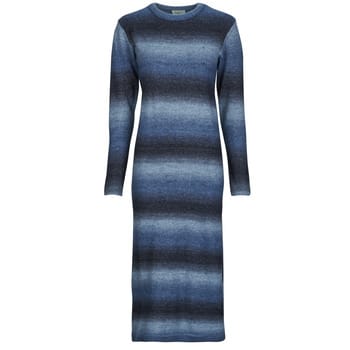 Pepe Jeans Colombe Lang Mouw Jurk Blauw S Vrouw