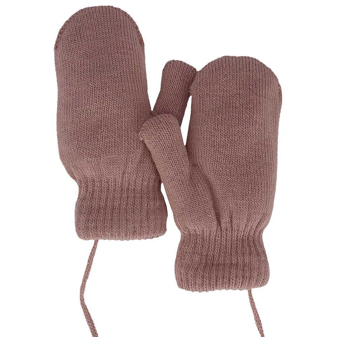 Sarlini - Baby Handschoenen - Gebreid - One Size - Licht Roze