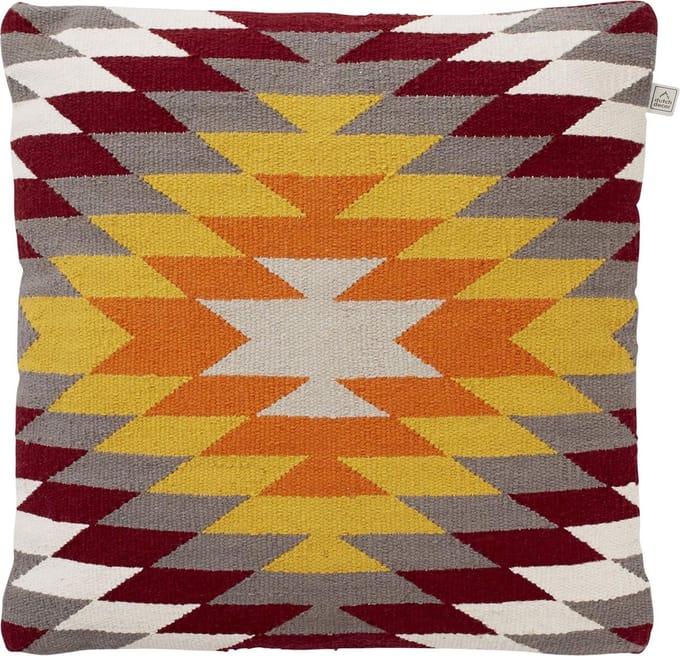 Dutch Decor Sierkussen Keelia 45x45 cm midden grijs