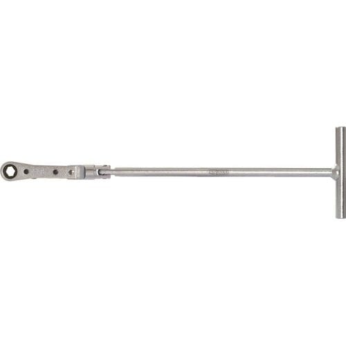 KS Tools 500.7340 Gloeikaarsen-T-handgreep-ringratel, 8 mm
