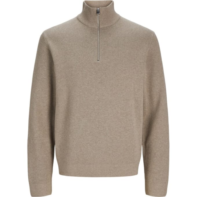 JACK&JONES - JPRBLAMILANO STITCH KNIT HALF ZIP JNR - Jongens - Truien