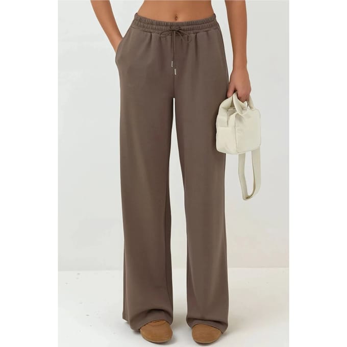 Zachte Modal Touch Wide Leg Sweatpants