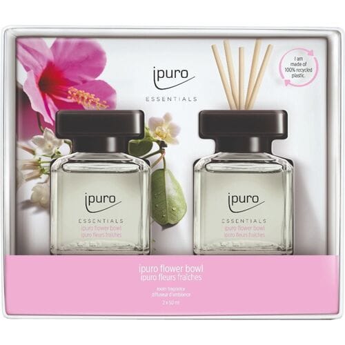 Geurstokjes Ipuro Flower Bowl 2 x 50 ml geschenkset
