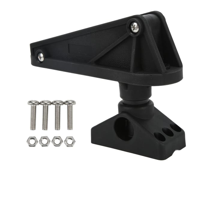 Kit de Verrouillage d'Ancre de Kayak Support de Pont Latéral Système de Libération de Verrouillage d'Ancre pour Planche de Surf Bateau black