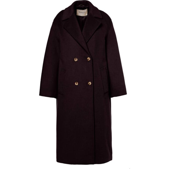 Beaumont Mariah Long Coat Jassen Dames - Winterjas - Bruin - Maat 36